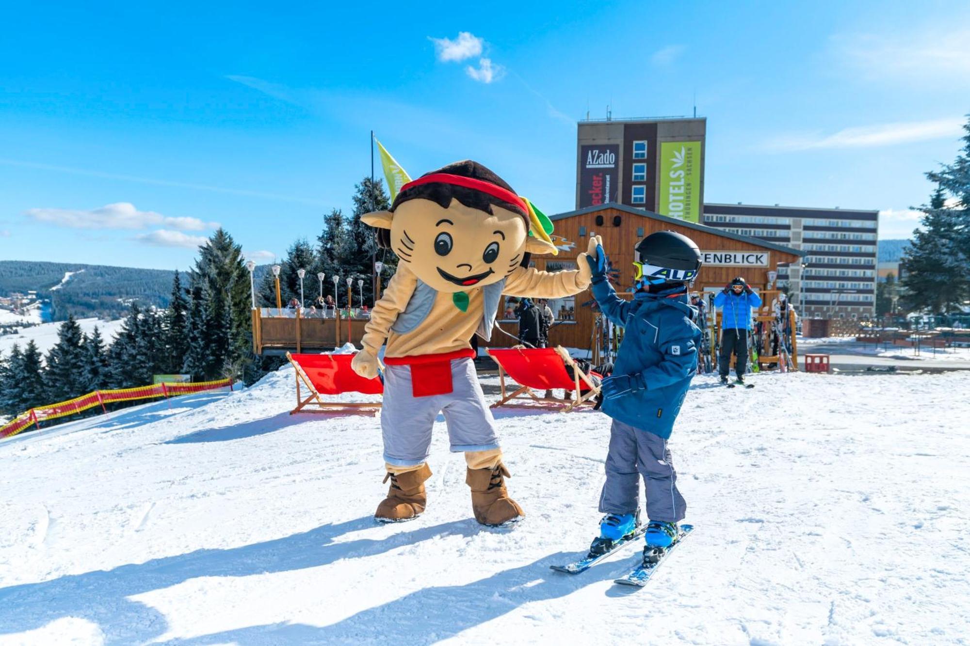 Ahorn Hotel Am Fichtelberg โอเบอร์วีเซินธาล ภายนอก รูปภาพ