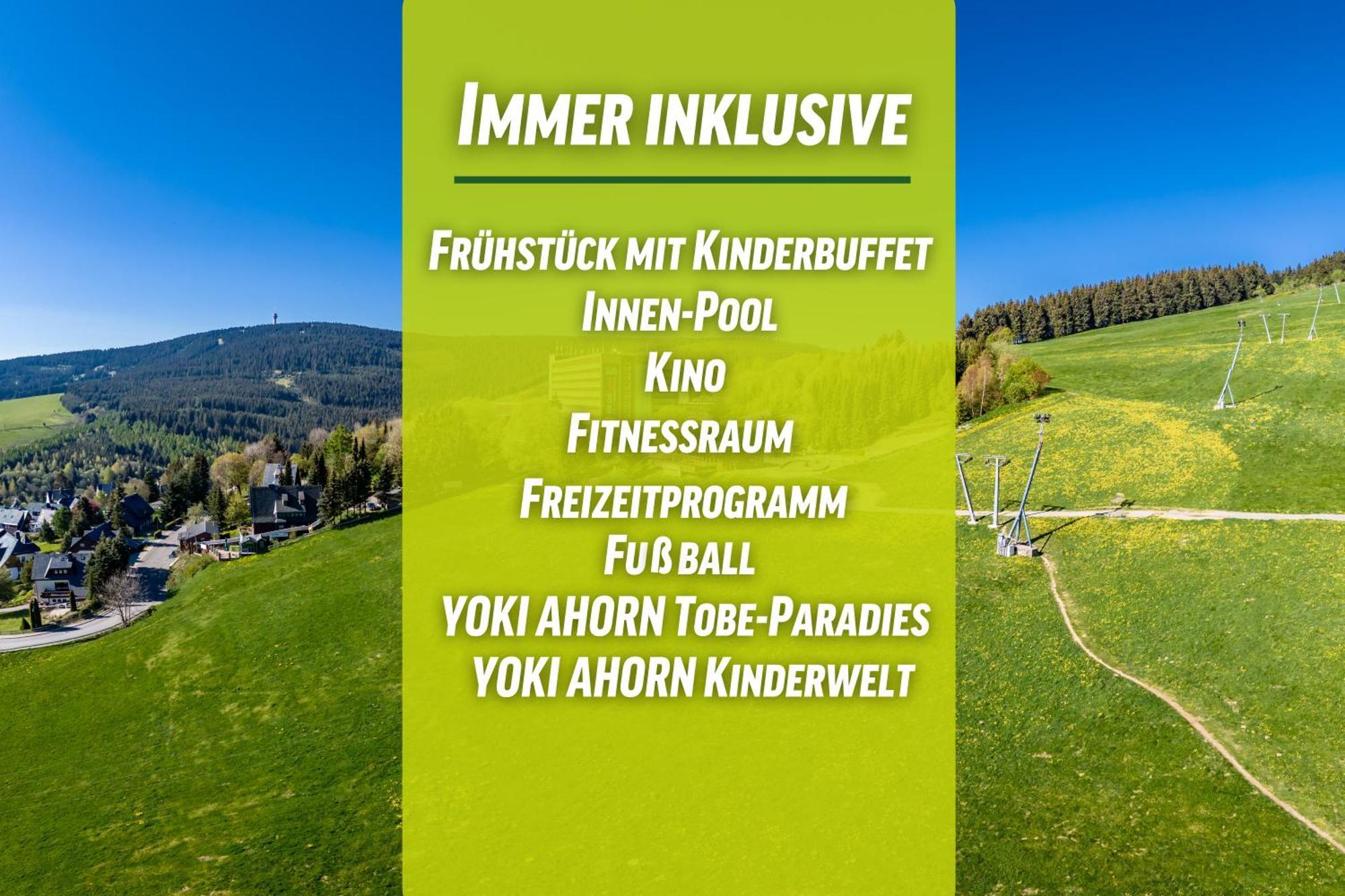 Ahorn Hotel Am Fichtelberg โอเบอร์วีเซินธาล ภายนอก รูปภาพ